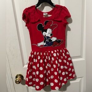 Disney Minnie Mouse Girls Dress New Size 5